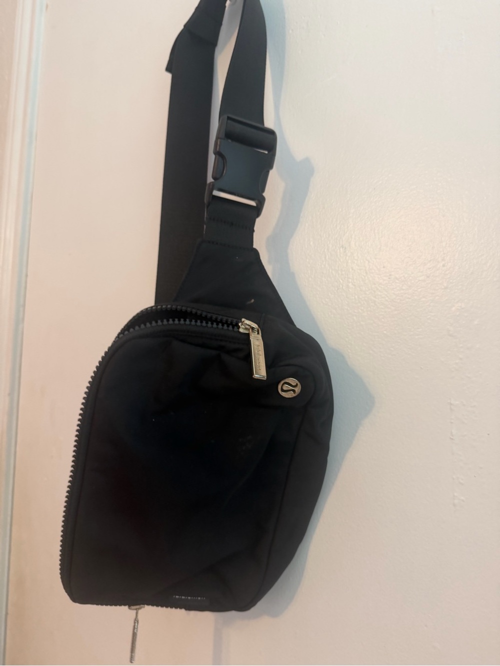lululemon athletica Black Sling Belt Bag
